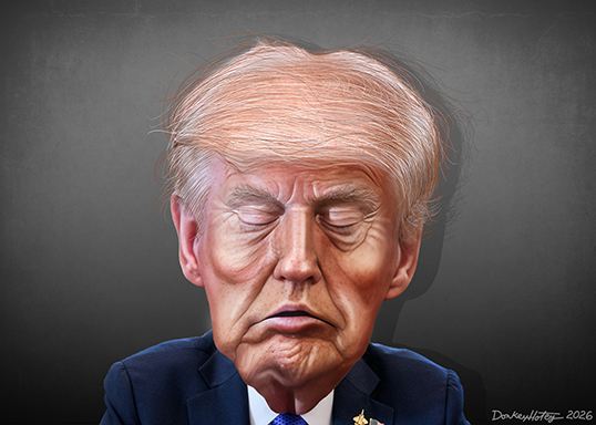 Donald Trump | Photo par Donkey Hotey  