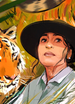 The Matilda Project's latest entry features wildlife conservationist Latika Nath.  &mdash; Latika Nath, illustrated by Shehryar Saharan, design lead and co-founder, The Matilda Project | Courtesy of The Matilda Project (copyright holder).  