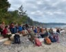 Des participants de Wisdom of the Earth Immersion lors d’une activité en pleine nature à Salt Spring Island | Courtoisie   