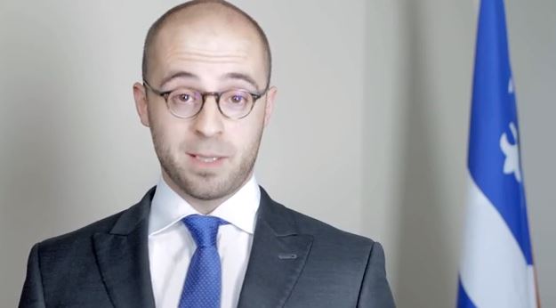 Le chef d'Option nationale, Sol Zanetti, a décidé de débuter sa campagne électorale en Gaspésie.  