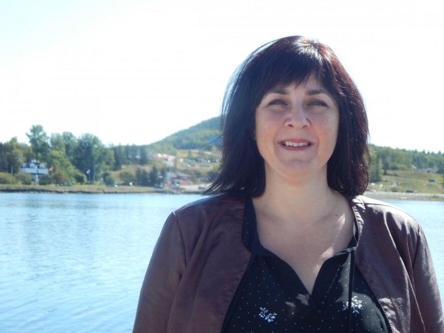 La présidente du STTEEQ, Anne Bernier.  