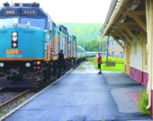 En Gaspésie, le seul point de contact de Via Rail est
à Matapédia. Churchill a regagné son service en décembre 2018. À quand peut-on s'attendre à un
retour entre Matapédia et
Gaspé?  